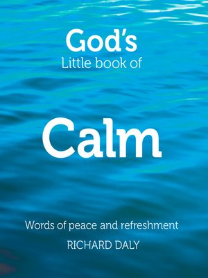 cover image of God's Little Book of Calm